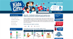 Desktop Screenshot of kidsgifts.eu